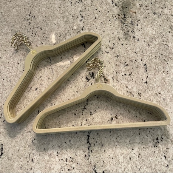 Joy Mangano Storage & Organization Joy Huggable Hangers Beige With